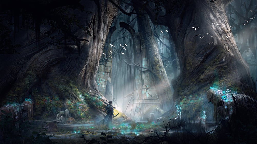 The Fae And Humans concept art image story