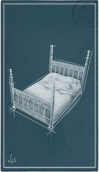 an image of the Nightingale structure Fine Four-Poster Bed