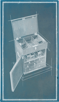 an image of the Nightingale structure Medicine Chest