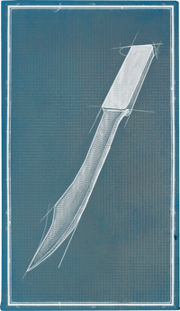 an image of the Nightingale structure Cooking Knife