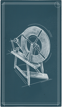 an image of the Nightingale structure Simple Spinning Wheel
