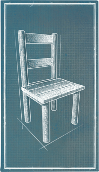 an image of the Nightingale structure Simple Dining Chair