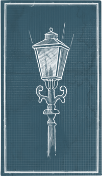 an image of the Nightingale structure Sentinel Lamppost