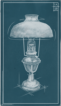 an image of the Nightingale structure Shaded Lamp