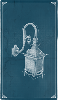 an image of the Nightingale structure Lantern Sconce