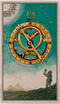 an image of the Nightingale realm card Astrolabe Ascended Card