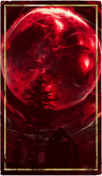 an image of the Nightingale realm card Blood Moon Card