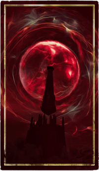 an image of the Nightingale realm card Blood Moon Eminent Card