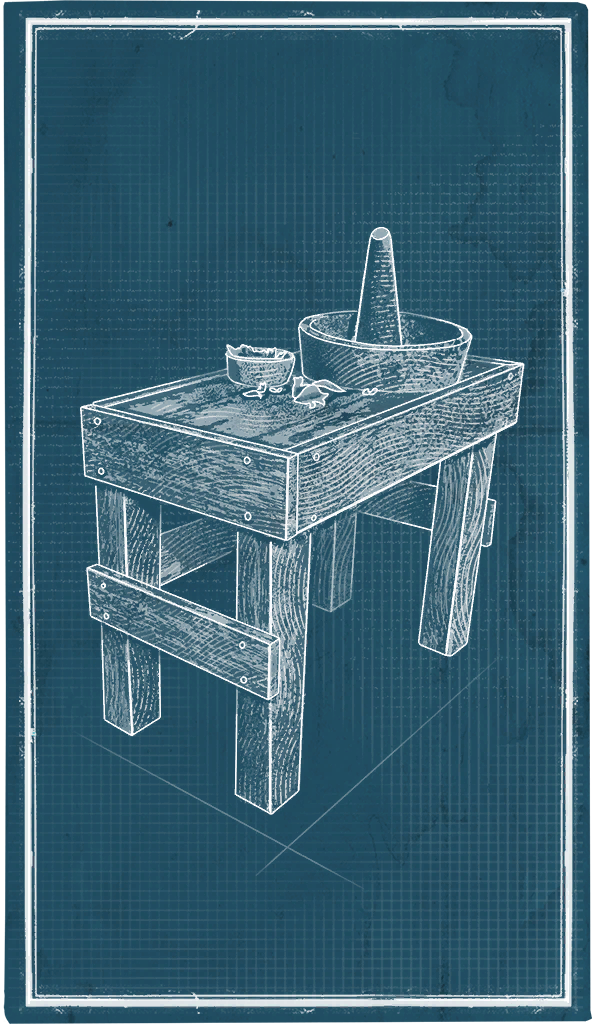 Refined Mortar Station