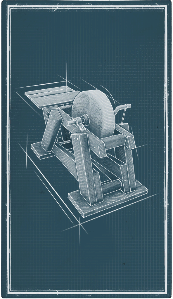 Crude Grindstone