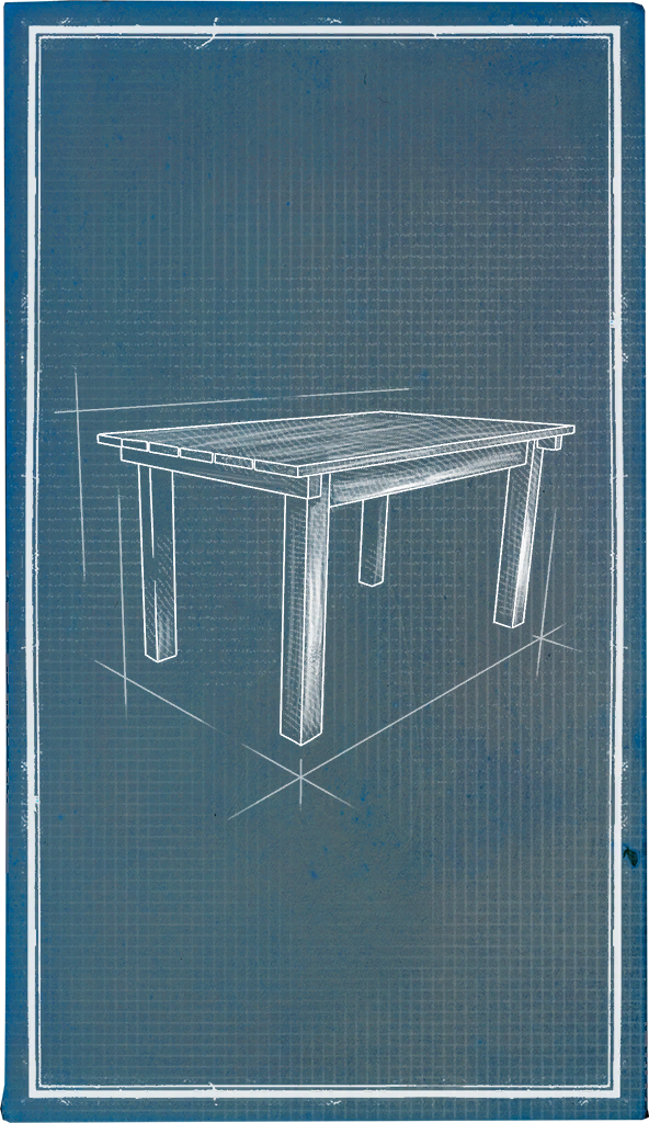 Simple Wooden Table