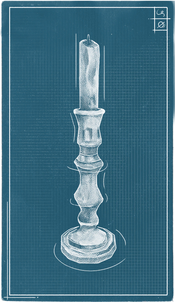 Tall Candlestick