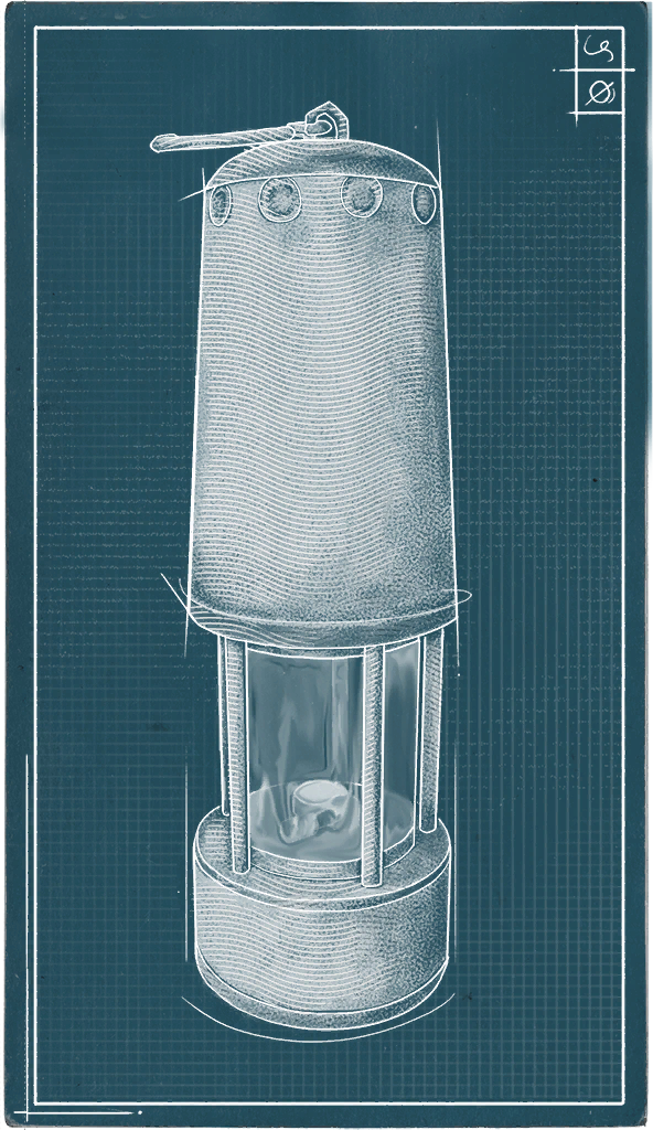 Flame Safety Mining Lamp