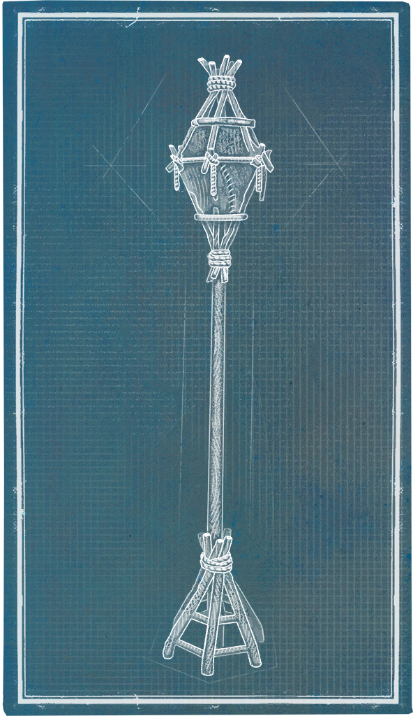 Rustic Standing Lamp