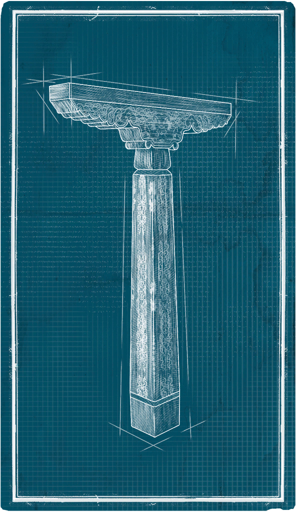 Bhutan T-Support Pillar