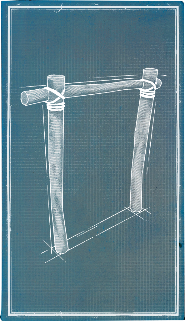Crude Double Archway