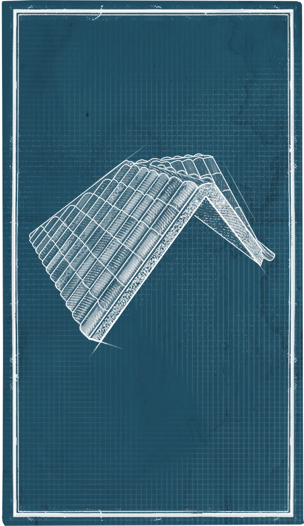 Desert Peaked Corner Roof