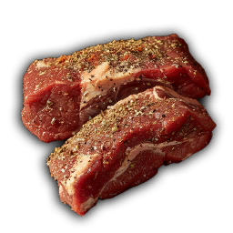 Seasoned Raw Meat